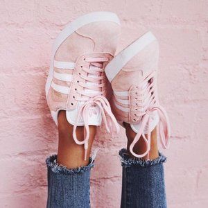 ADIDAS Courtset Sneakers Suede Pink